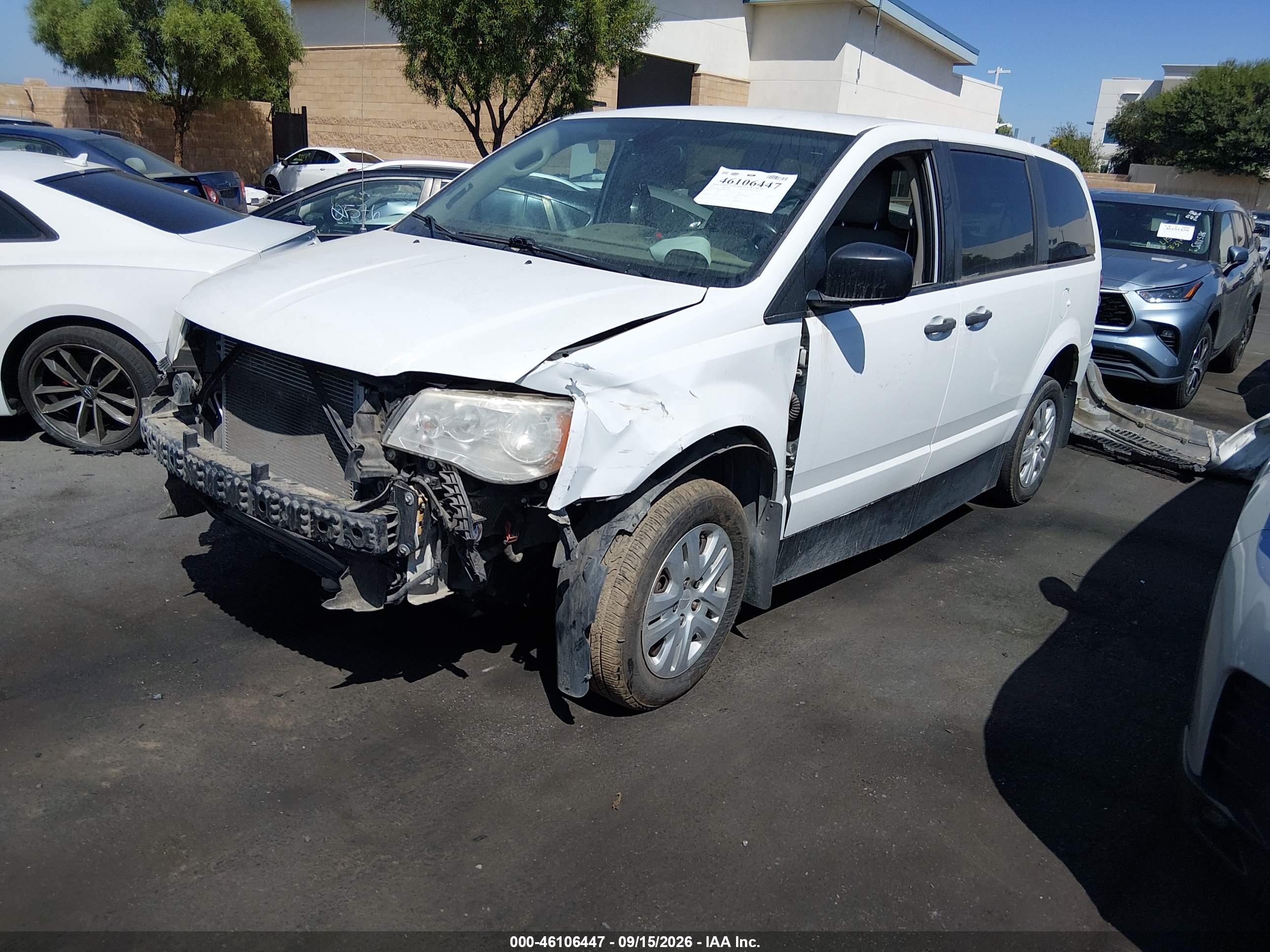 2019 DODGE GRAND CARAVAN SE — I2