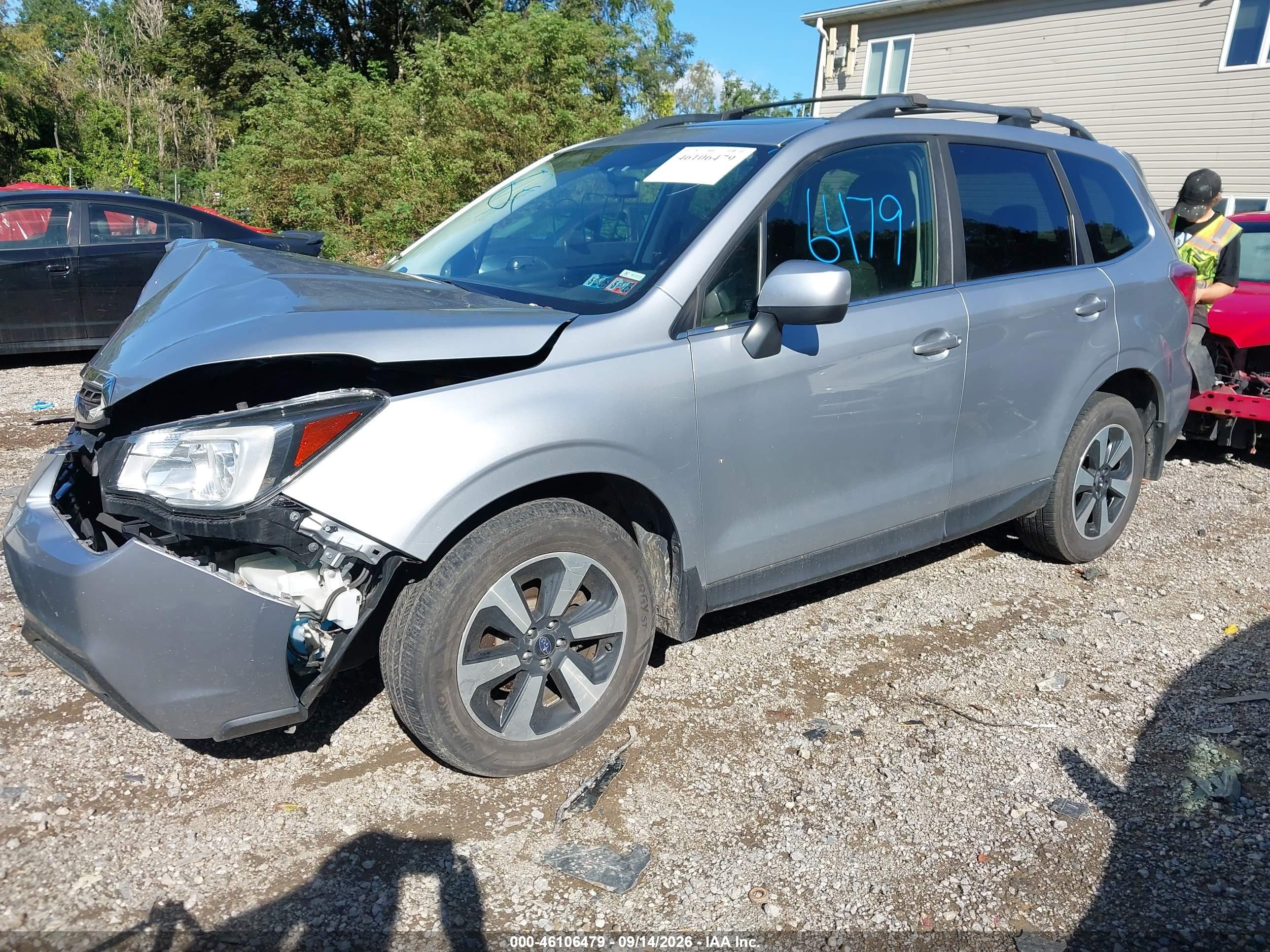 2018 SUBARU FORESTER 2.5I LIMITED — I2