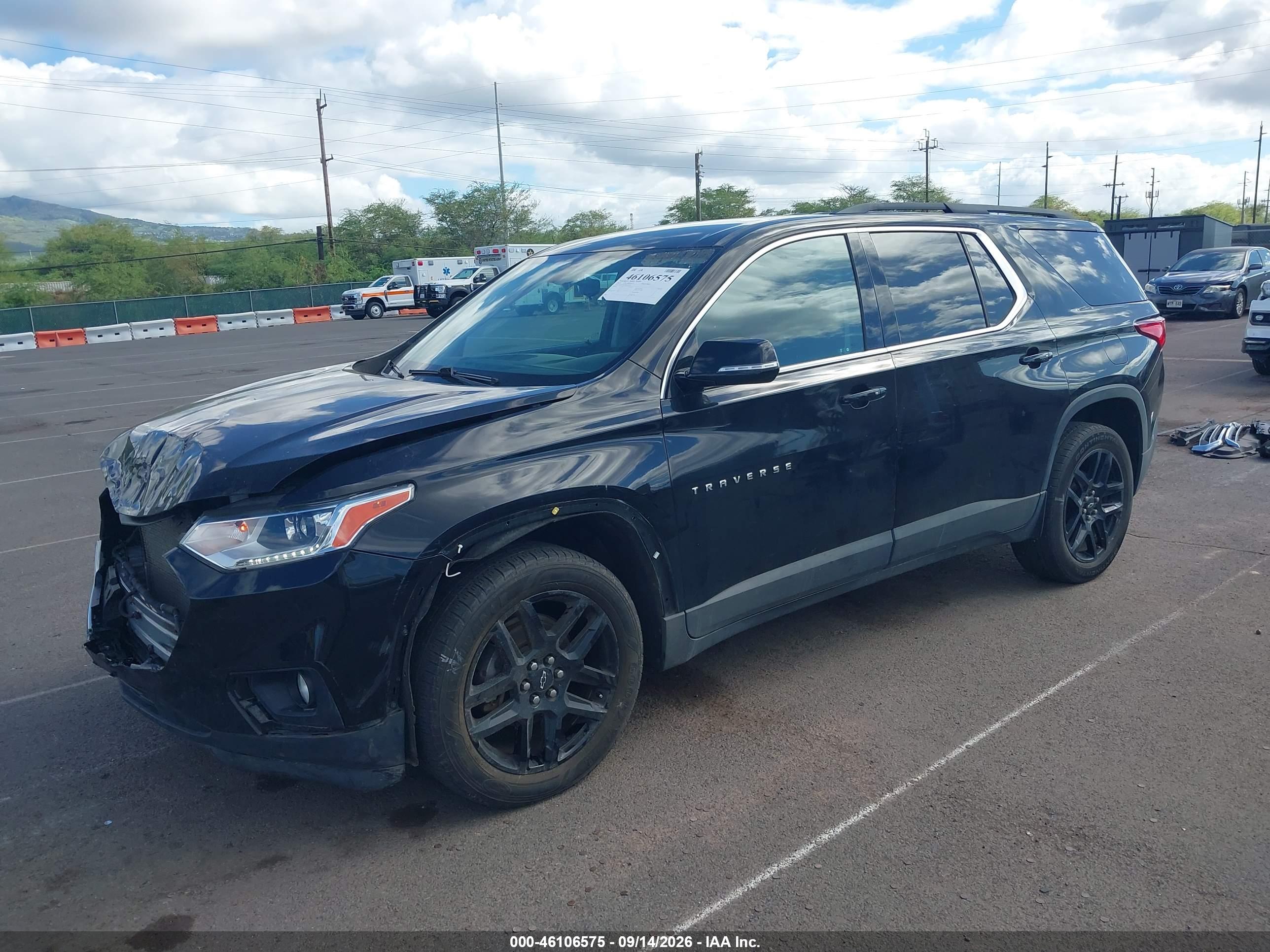 2019 CHEVROLET TRAVERSE 3LT — I2