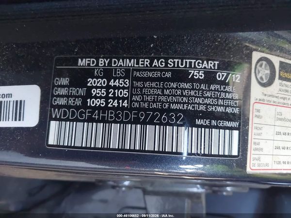 2013 MERCEDES-BENZ C 250 SPORT — I9