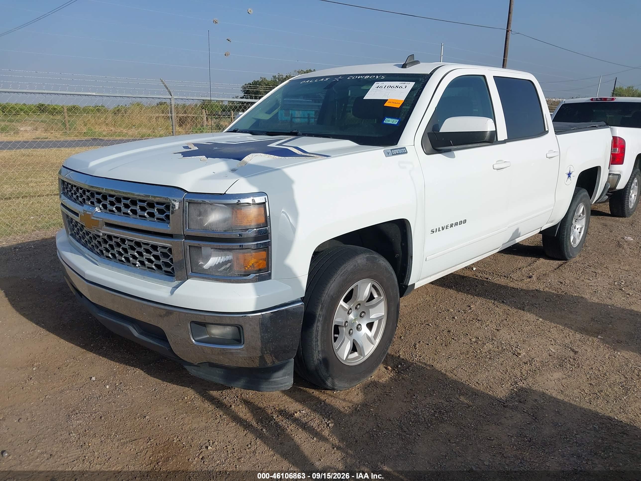 2015 CHEVROLET SILVERADO 1500 LT — I2