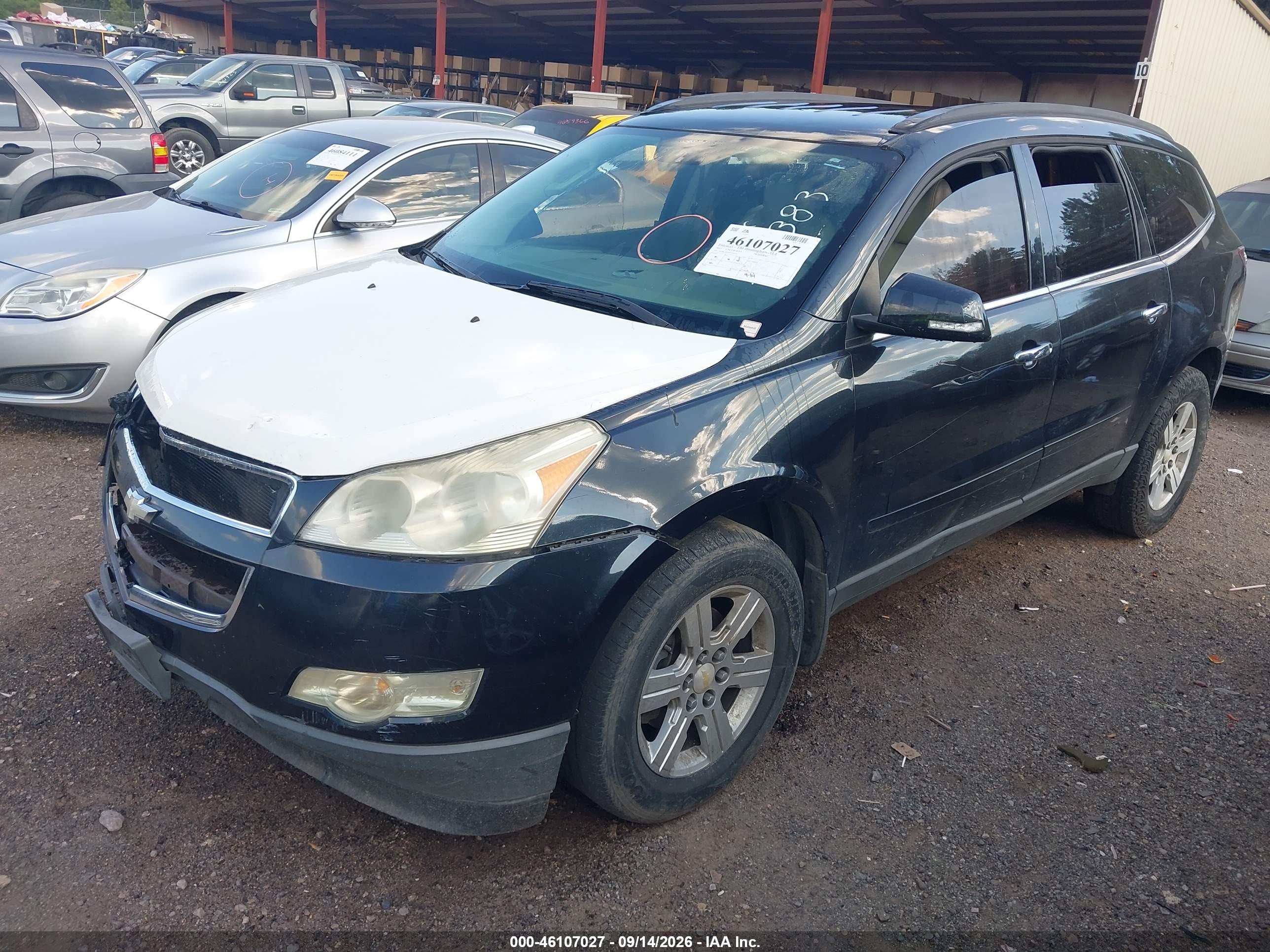 2012 CHEVROLET TRAVERSE 2LT — I2