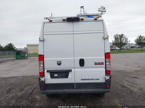 2018 RAM PROMASTER 2500 HIGH ROOF 159 WB — I119