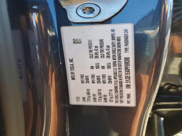 2023 TESLA MODEL 3