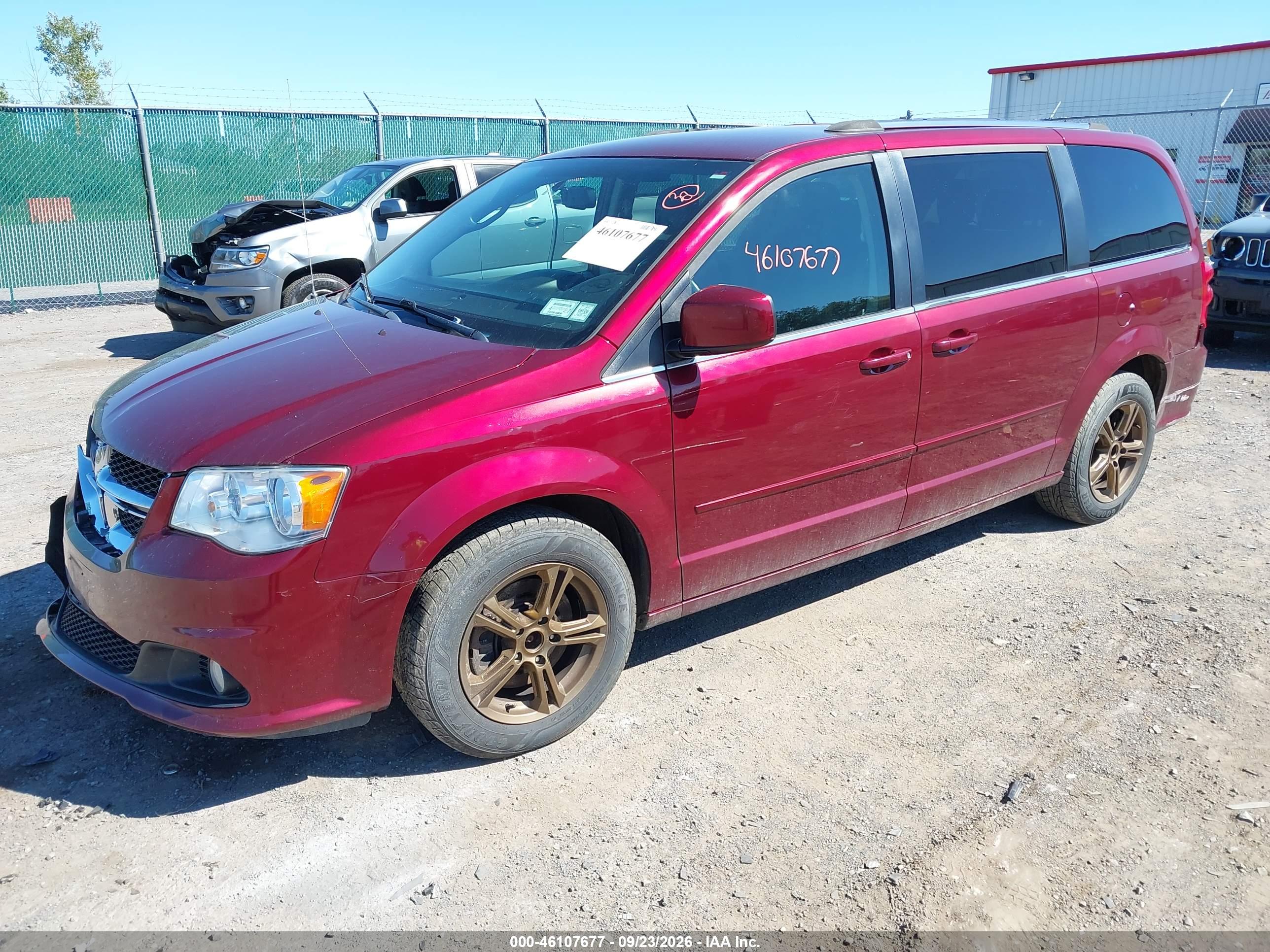 2017 DODGE GRAND CARAVAN SXT — I2