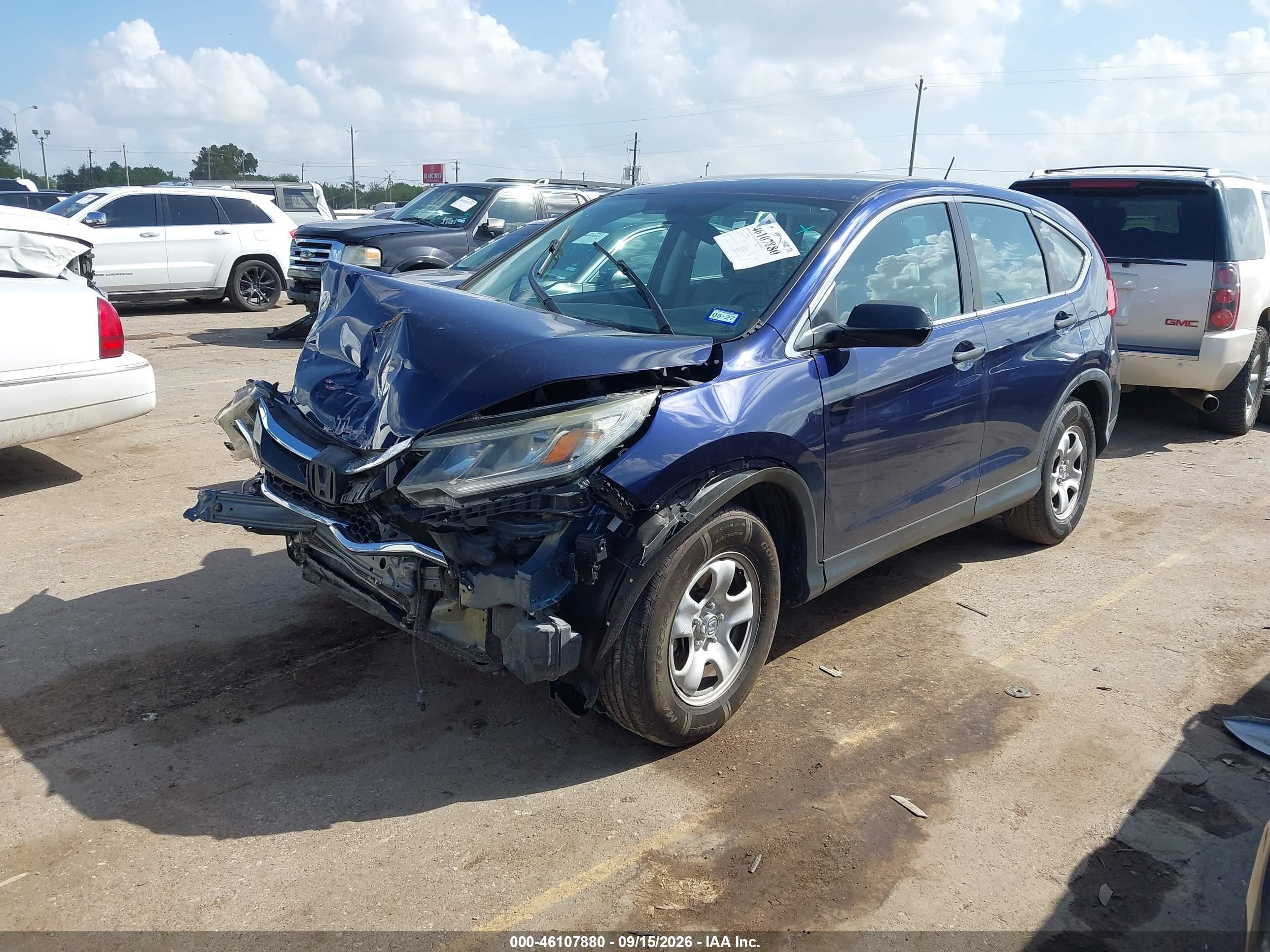 2015 HONDA CR-V LX — I2