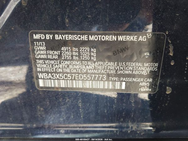 2014 BMW 328I GRAN TURISMO XDRIVE