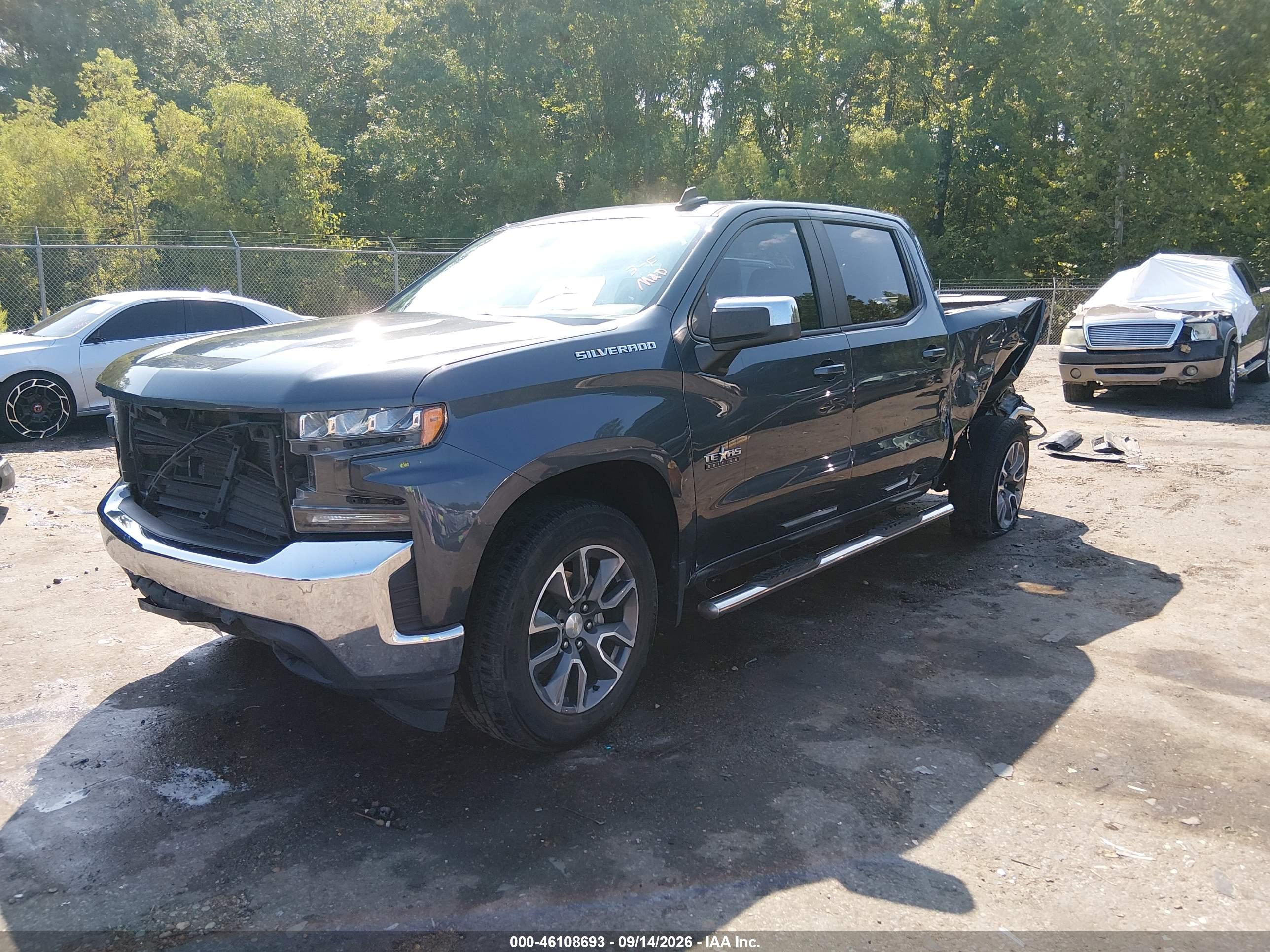 2020 CHEVROLET SILVERADO 1500 2WD  SHORT BED LT — I2