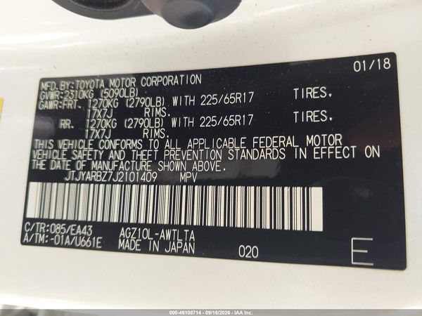 2018 LEXUS NX 300 300 Luxury — I9