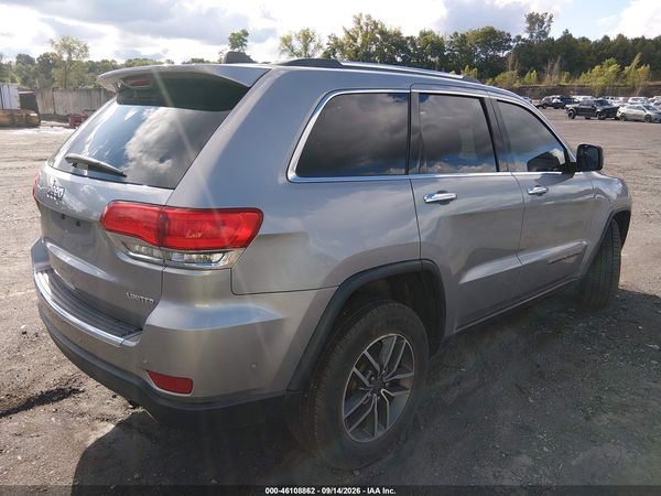 2019 JEEP GRAND CHEROKEE LIMITED 4X4 — I4