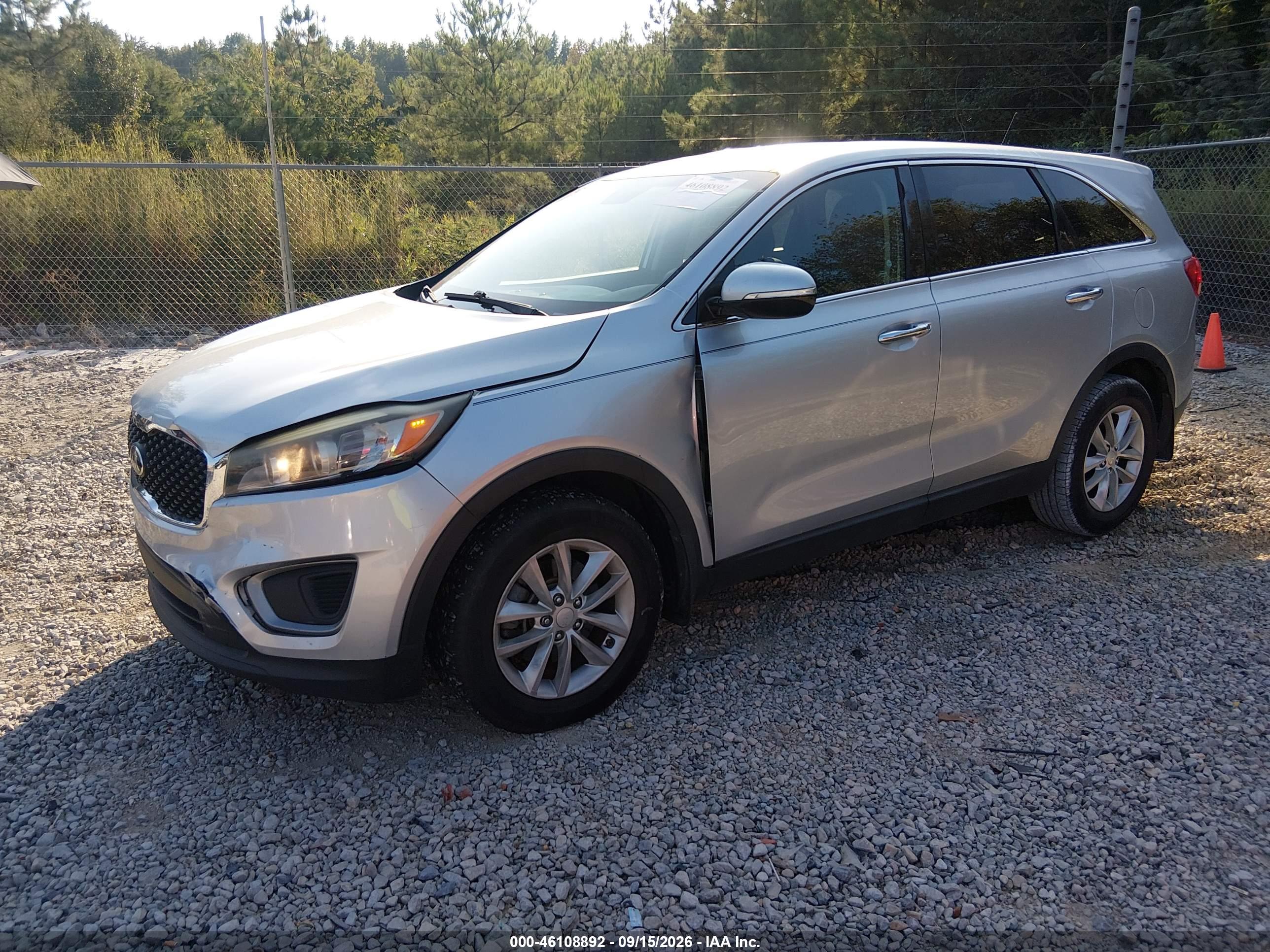 2016 KIA SORENTO 2.4L L — I2