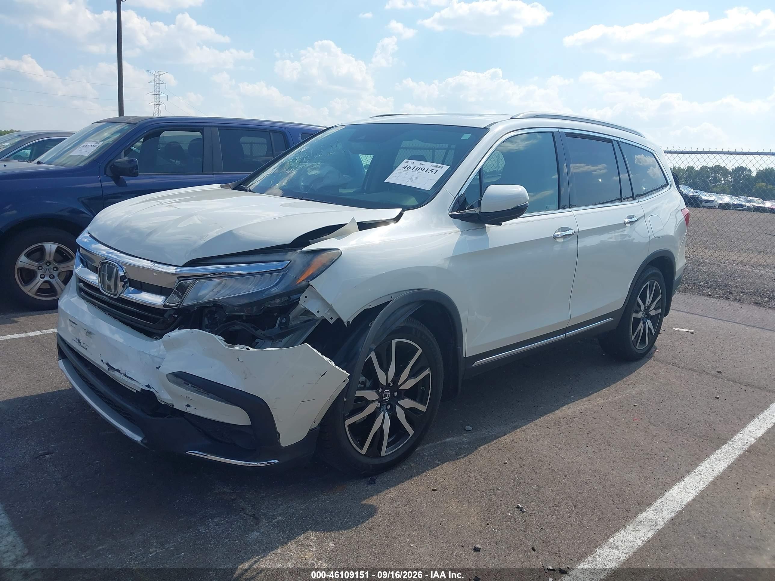 2019 HONDA PILOT TOURING — I2