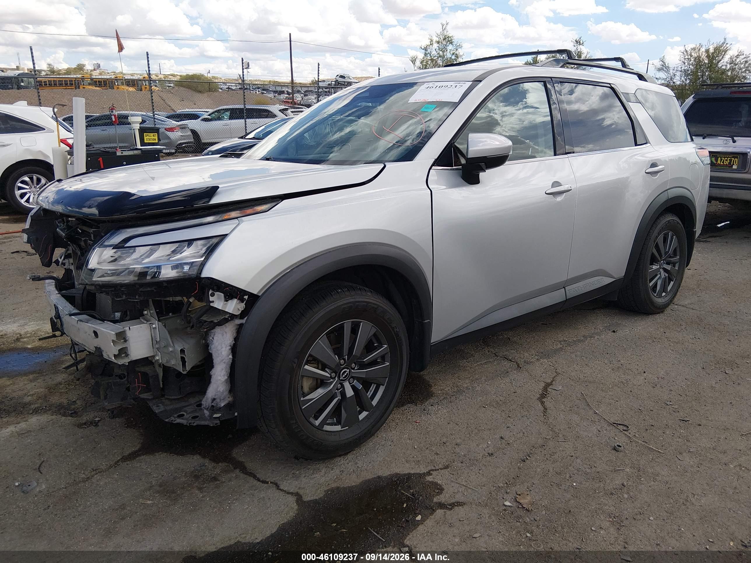 2022 NISSAN PATHFINDER SV 4WD — I2