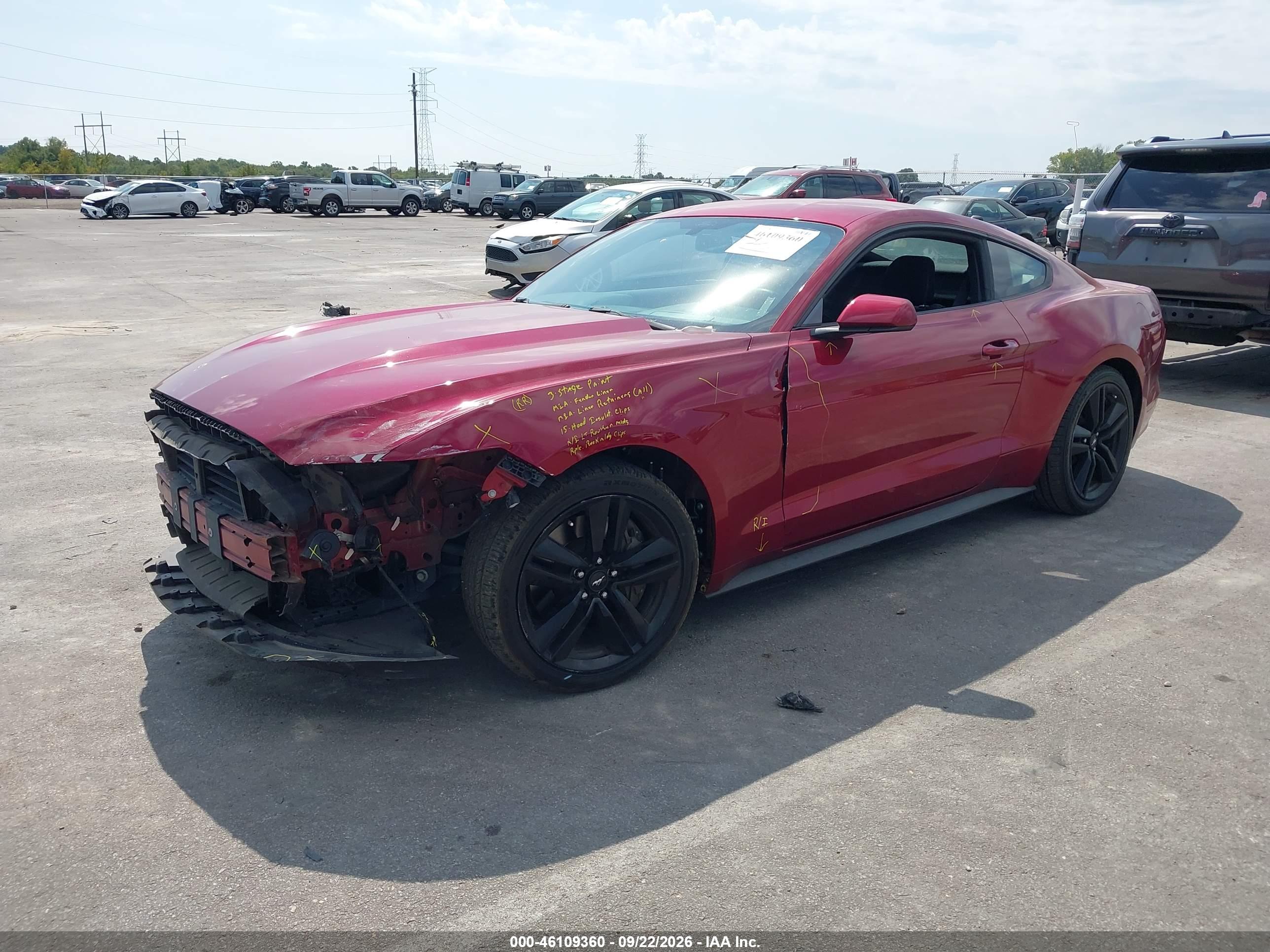 2017 FORD MUSTANG ECOBOOST — I2
