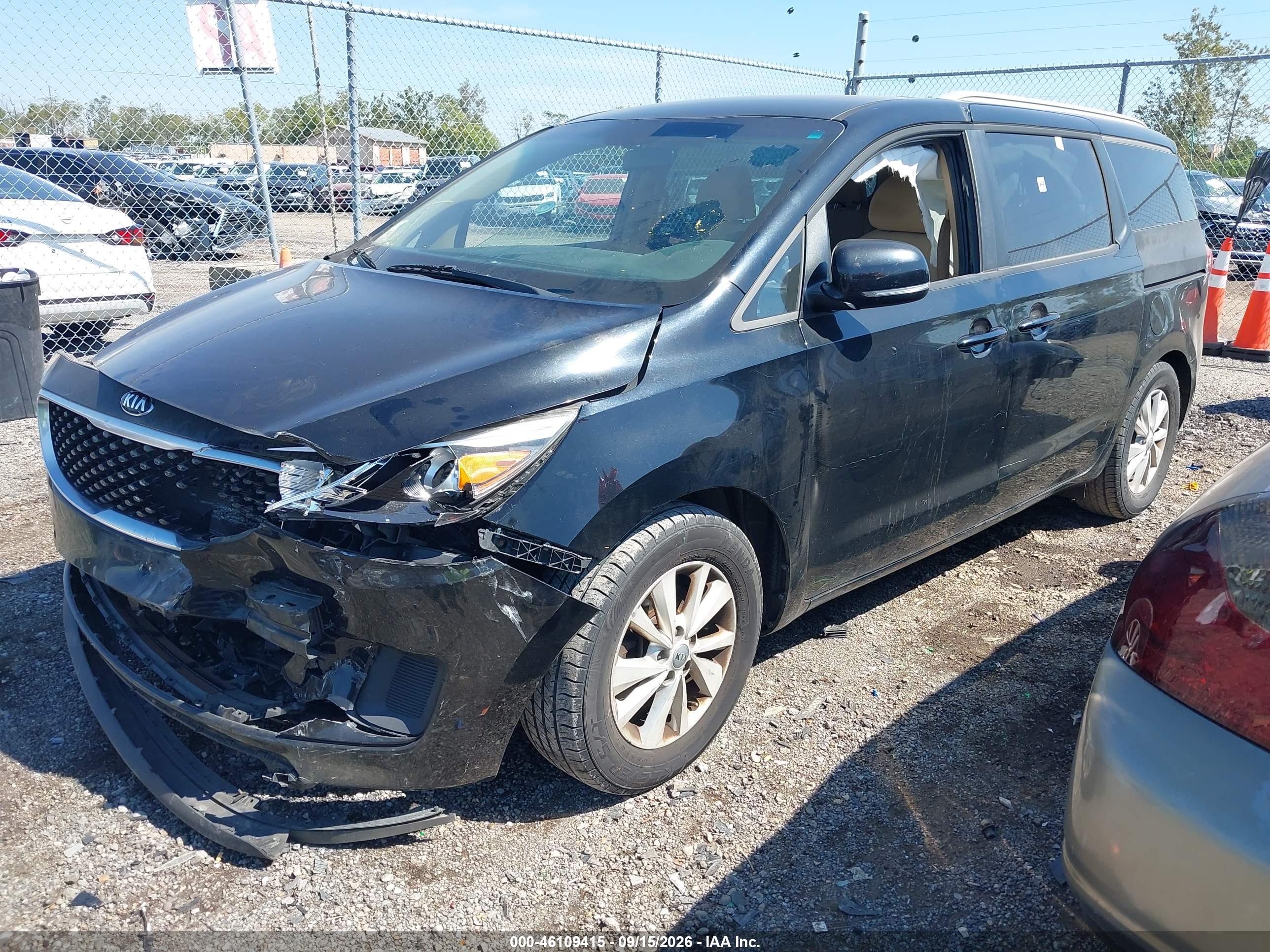 2016 KIA SEDONA LX — I2