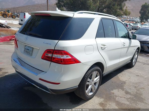2012 MERCEDES-BENZ ML 350 4MATIC — I4