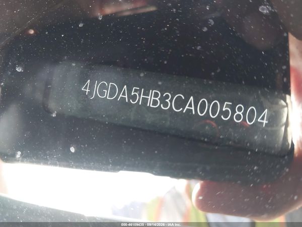 2012 MERCEDES-BENZ ML 350 4MATIC — I9
