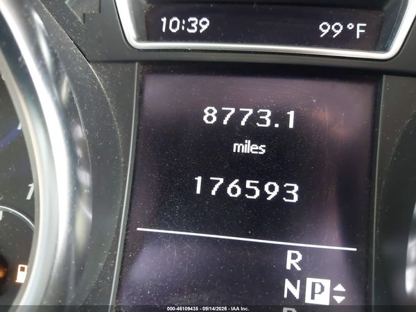 2012 MERCEDES-BENZ ML 350 4MATIC — I118