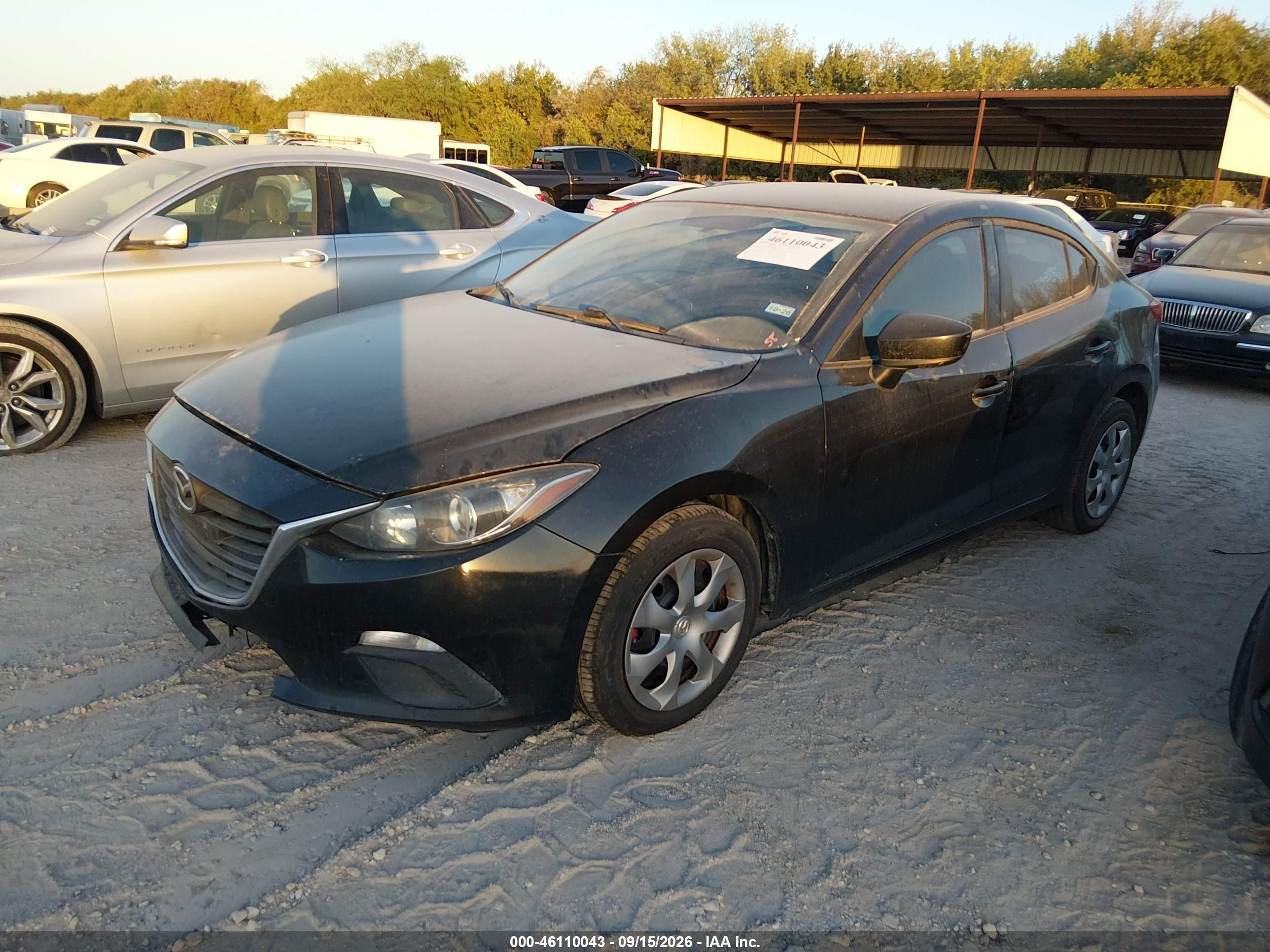 2016 MAZDA MAZDA3 I SPORT — I2