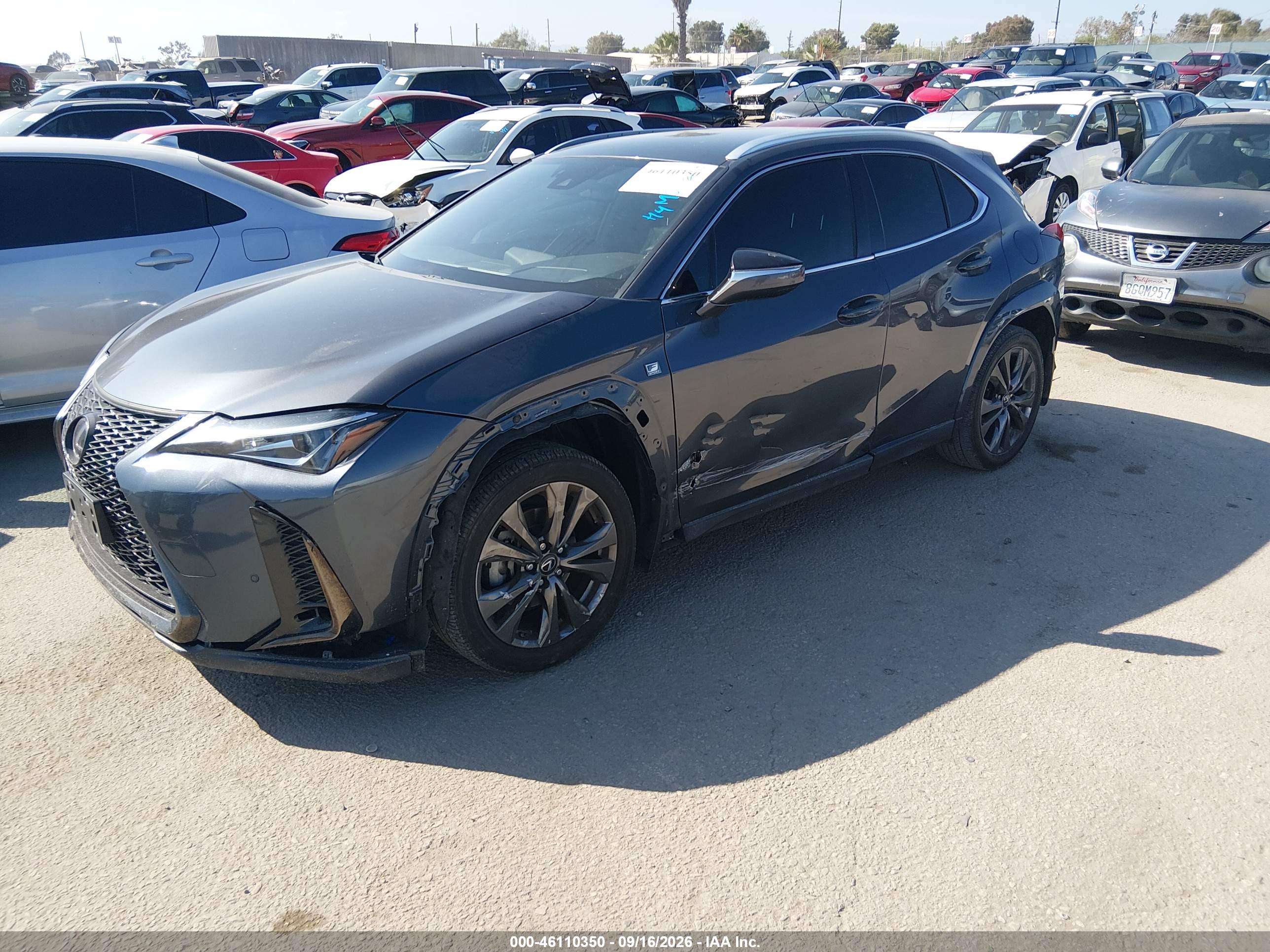 2022 LEXUS UX 250H F SPORT — I2