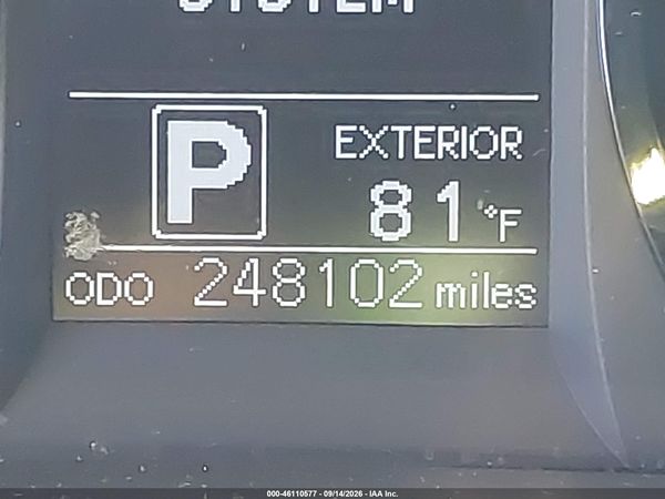 2015 TOYOTA SIENNA LE 8 PASSENGER — I118