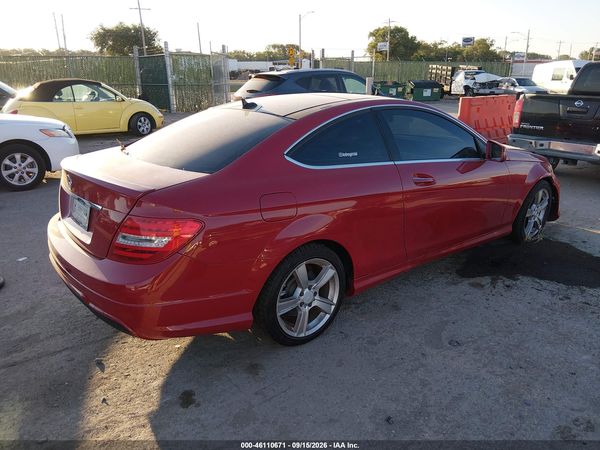 2013 MERCEDES-BENZ C 250 C250 — I4