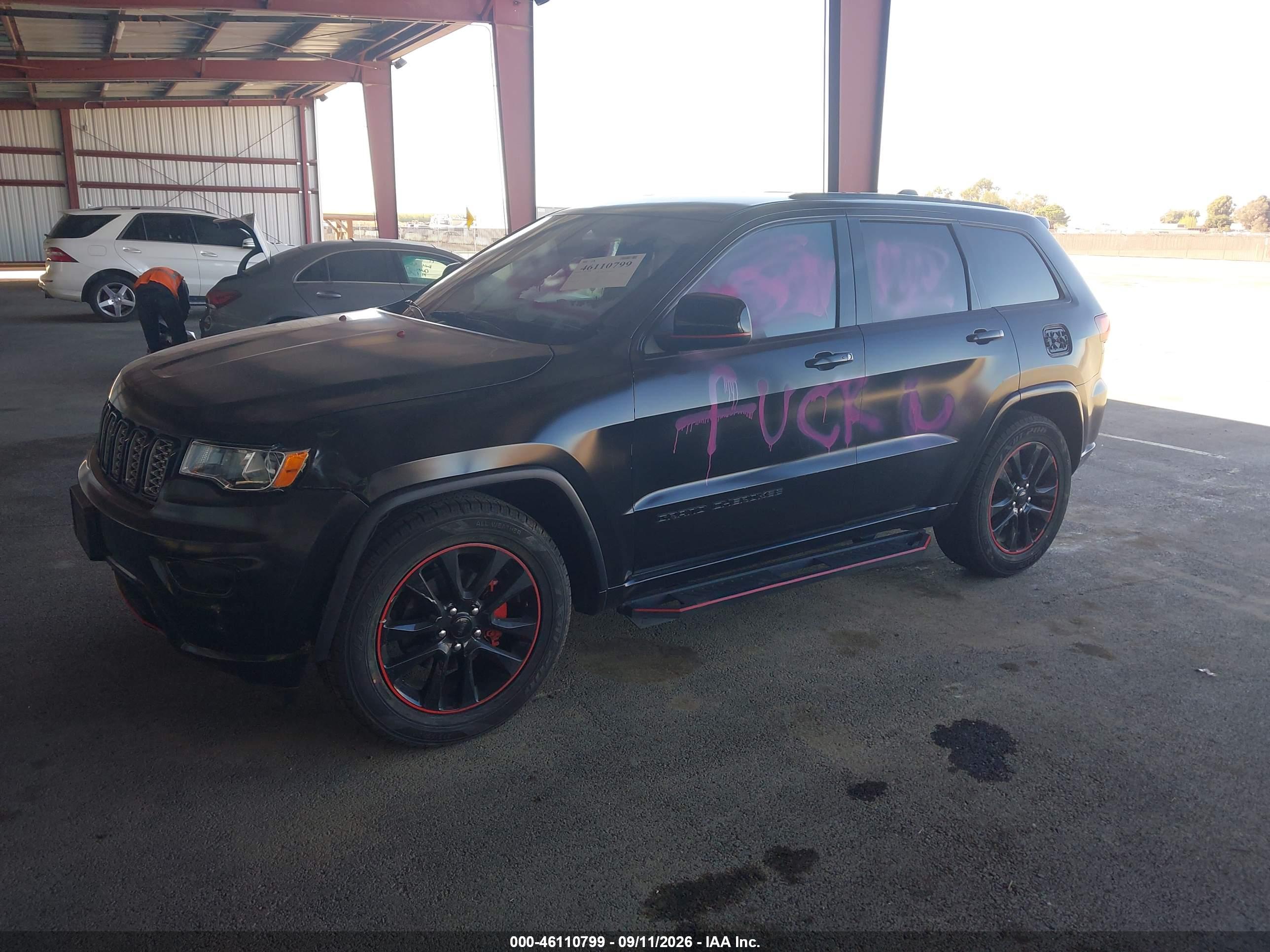 2017 JEEP GRAND CHEROKEE ALTITUDE 4X2 — I2