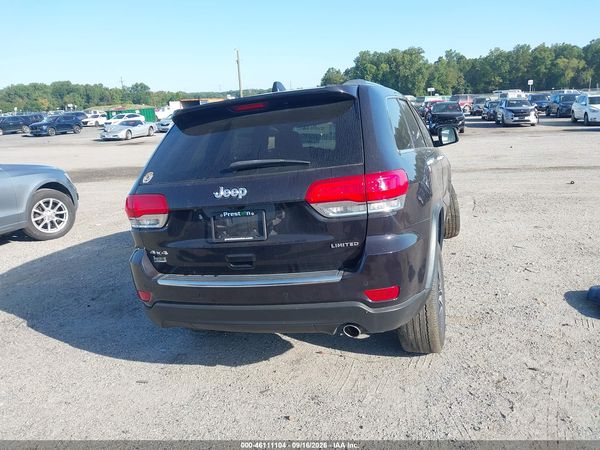 2019 JEEP GRAND CHEROKEE LIMITED 4X4 — I119