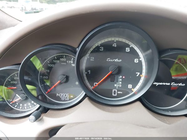 2012 PORSCHE CAYENNE TURBO — I7