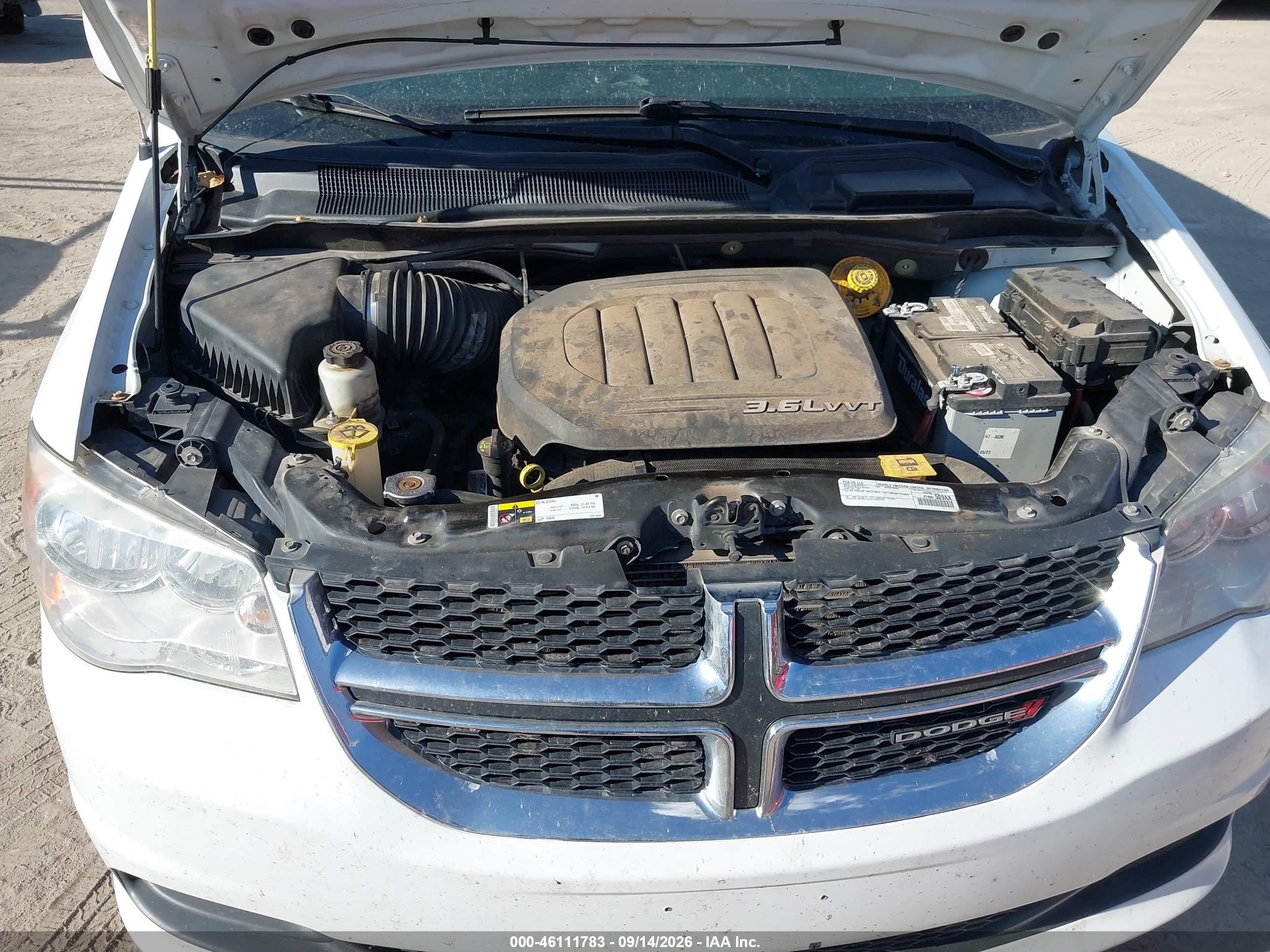 2016 DODGE GRAND CARAVAN SXT