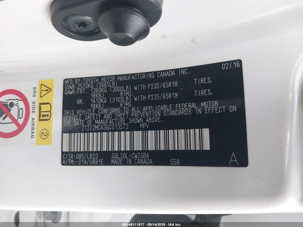 2016 LEXUS RX 350 — I9