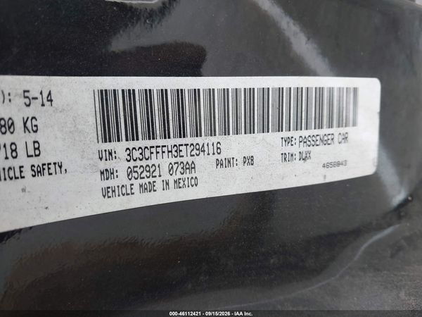 2014 FIAT 500 ABARTH — I9