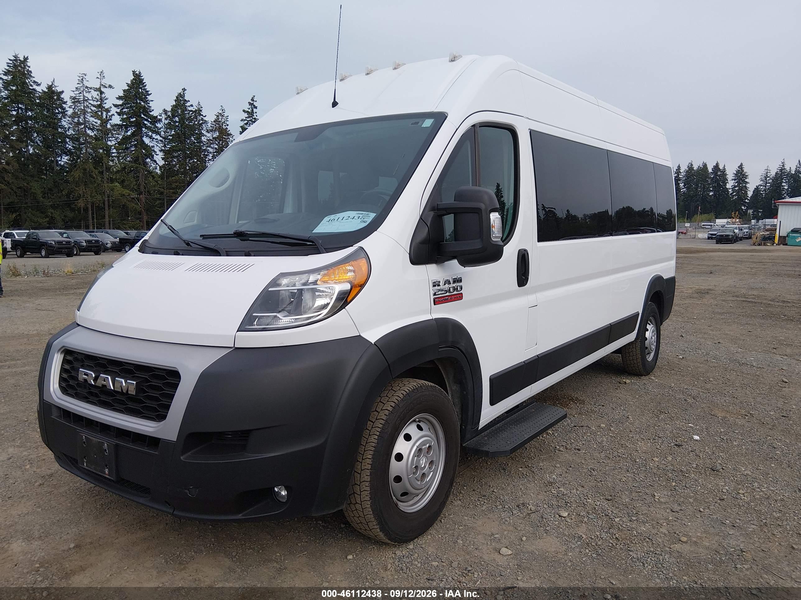 2021 RAM PROMASTER 2500 — I2