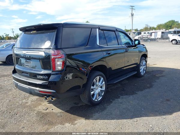 2022 CHEVROLET TAHOE 4WD HIGH COUNTRY — I4