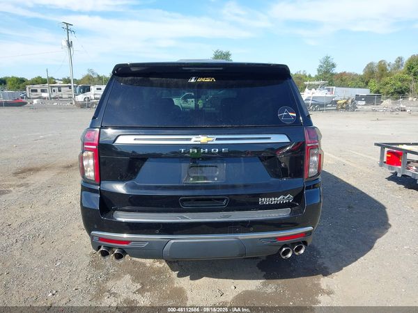 2022 CHEVROLET TAHOE 4WD HIGH COUNTRY — I119