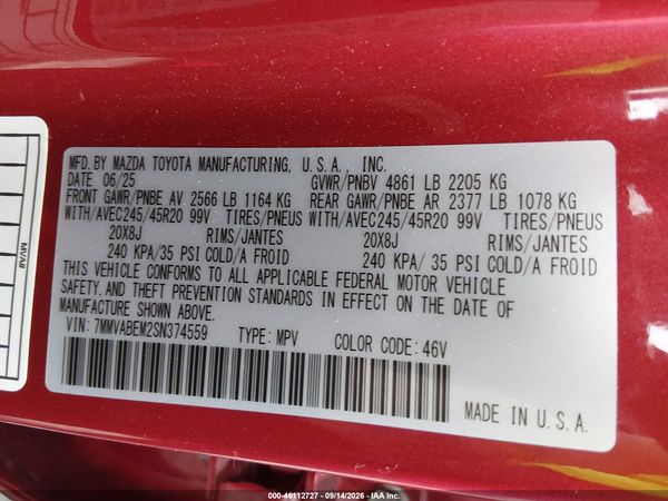 2025 MAZDA CX-50 — I9
