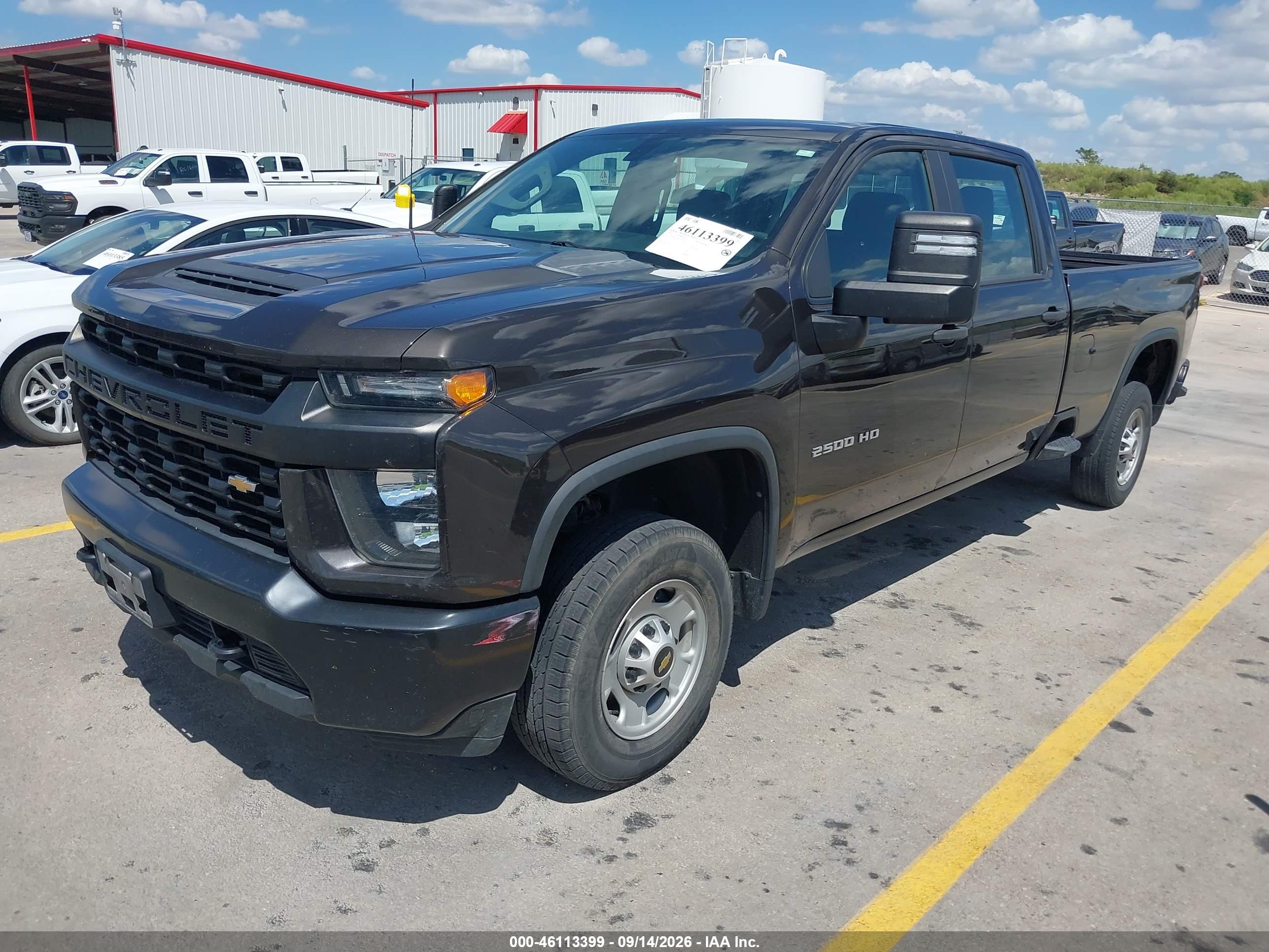 2020 CHEVROLET SILVERADO 2500HD 2WD  LONG BED WT — I2