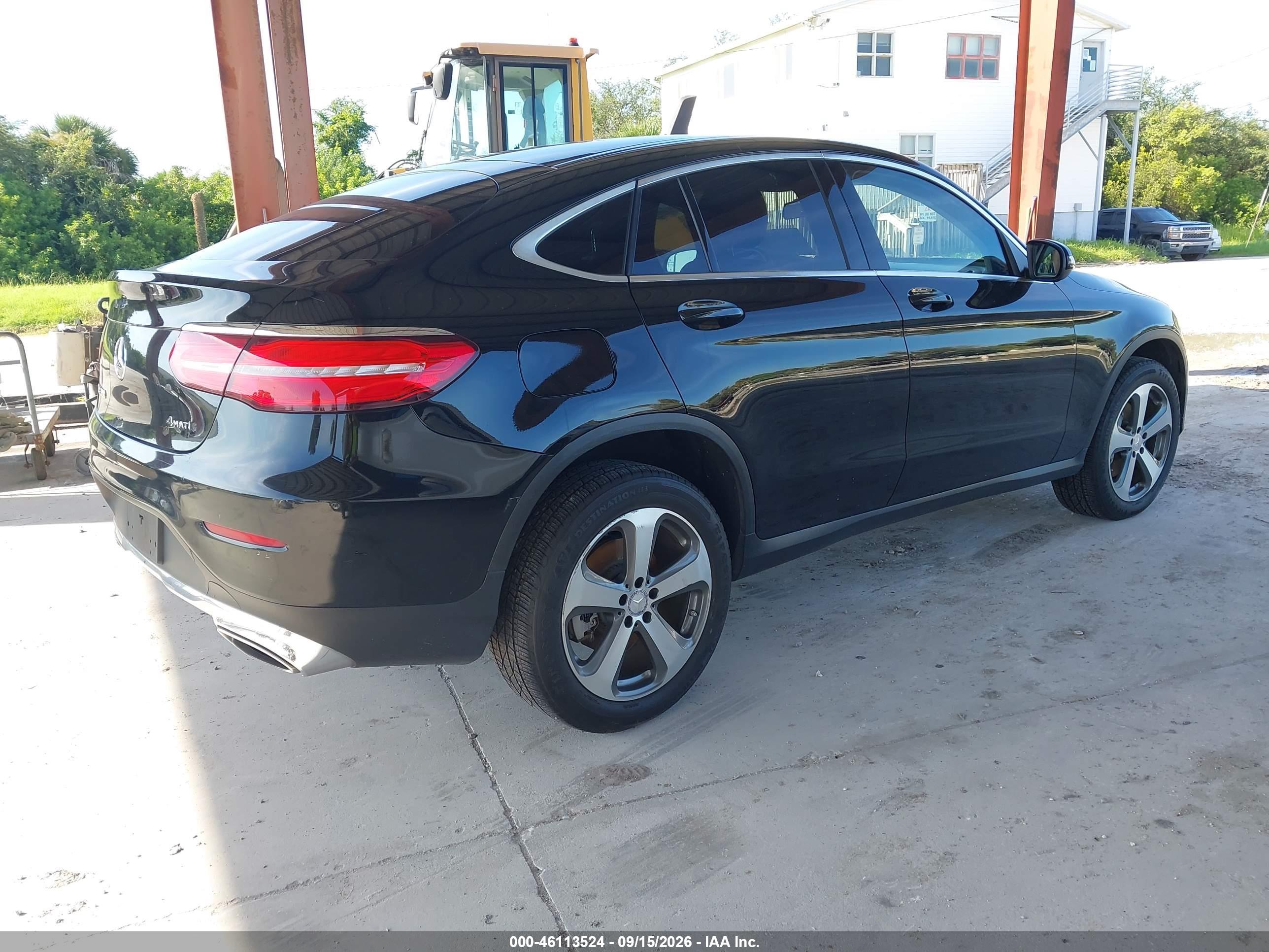 2017 MERCEDES-BENZ GLC 300 COUPE 4MATIC