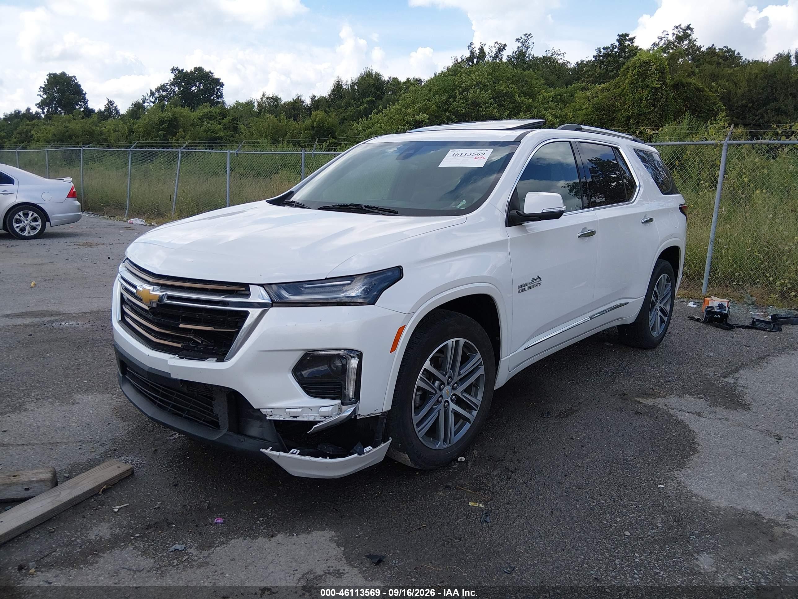 2023 CHEVROLET TRAVERSE FWD HIGH COUNTRY — I2