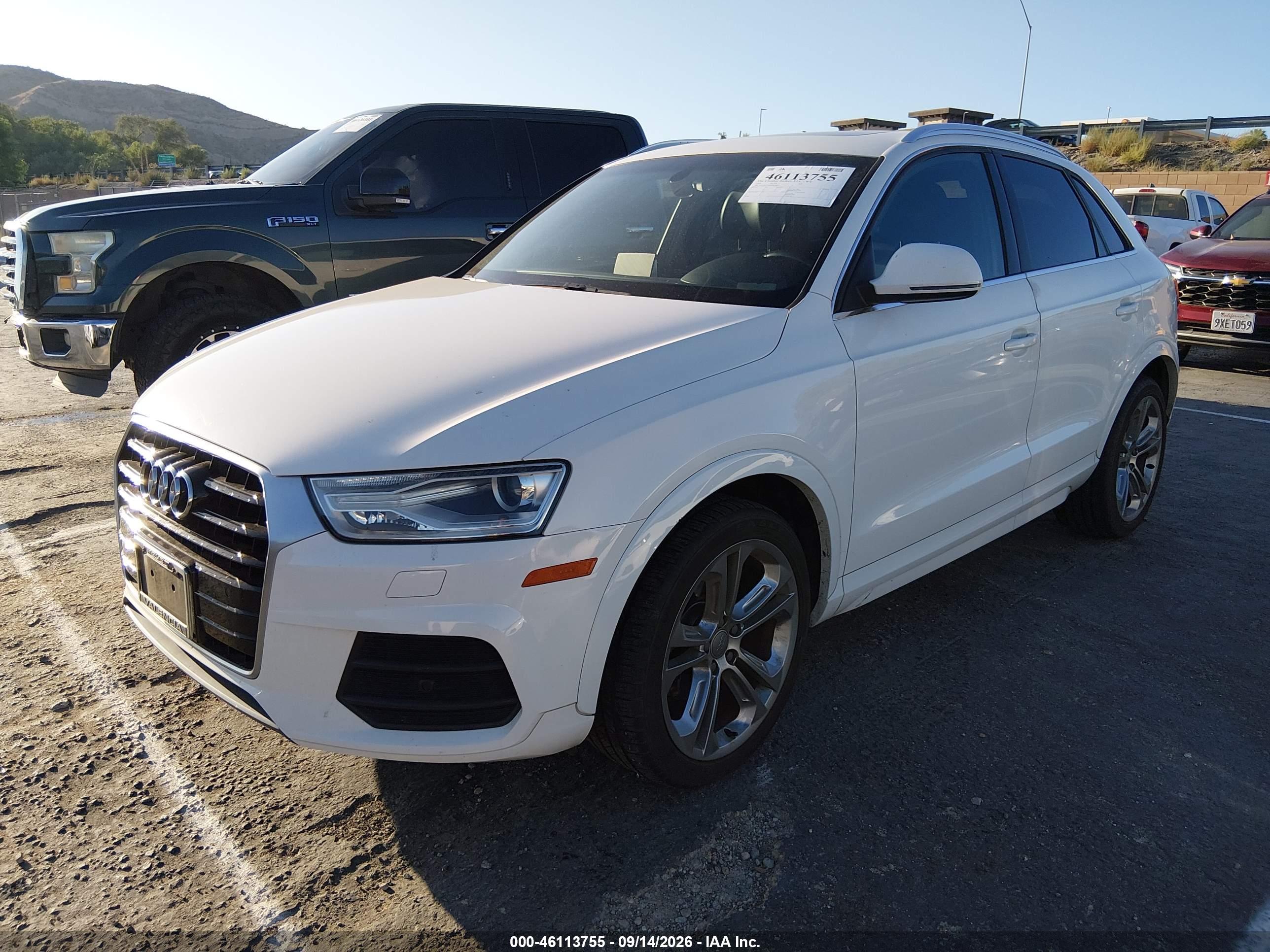 2016 AUDI Q3 2.0T PREMIUM PLUS — I2