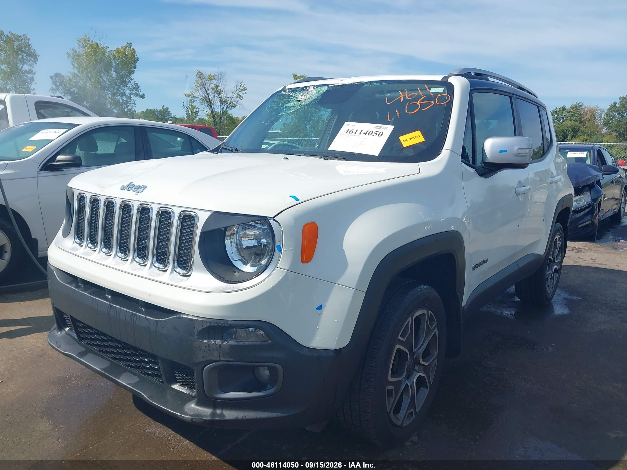 2017 JEEP RENEGADE LIMITED 4X4 — I2