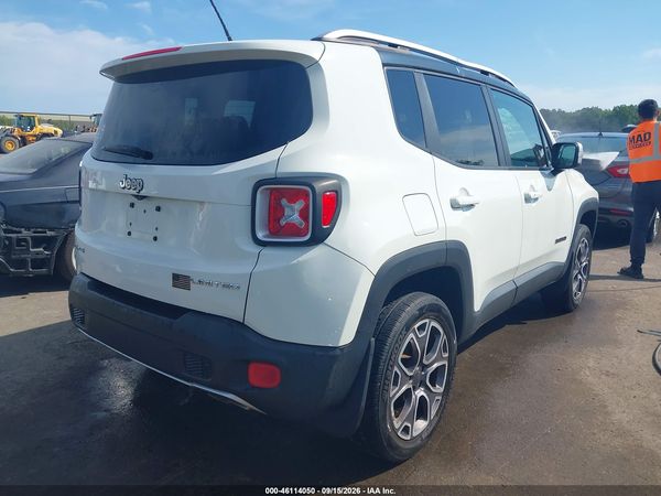 2017 JEEP RENEGADE LIMITED 4X4 — I4