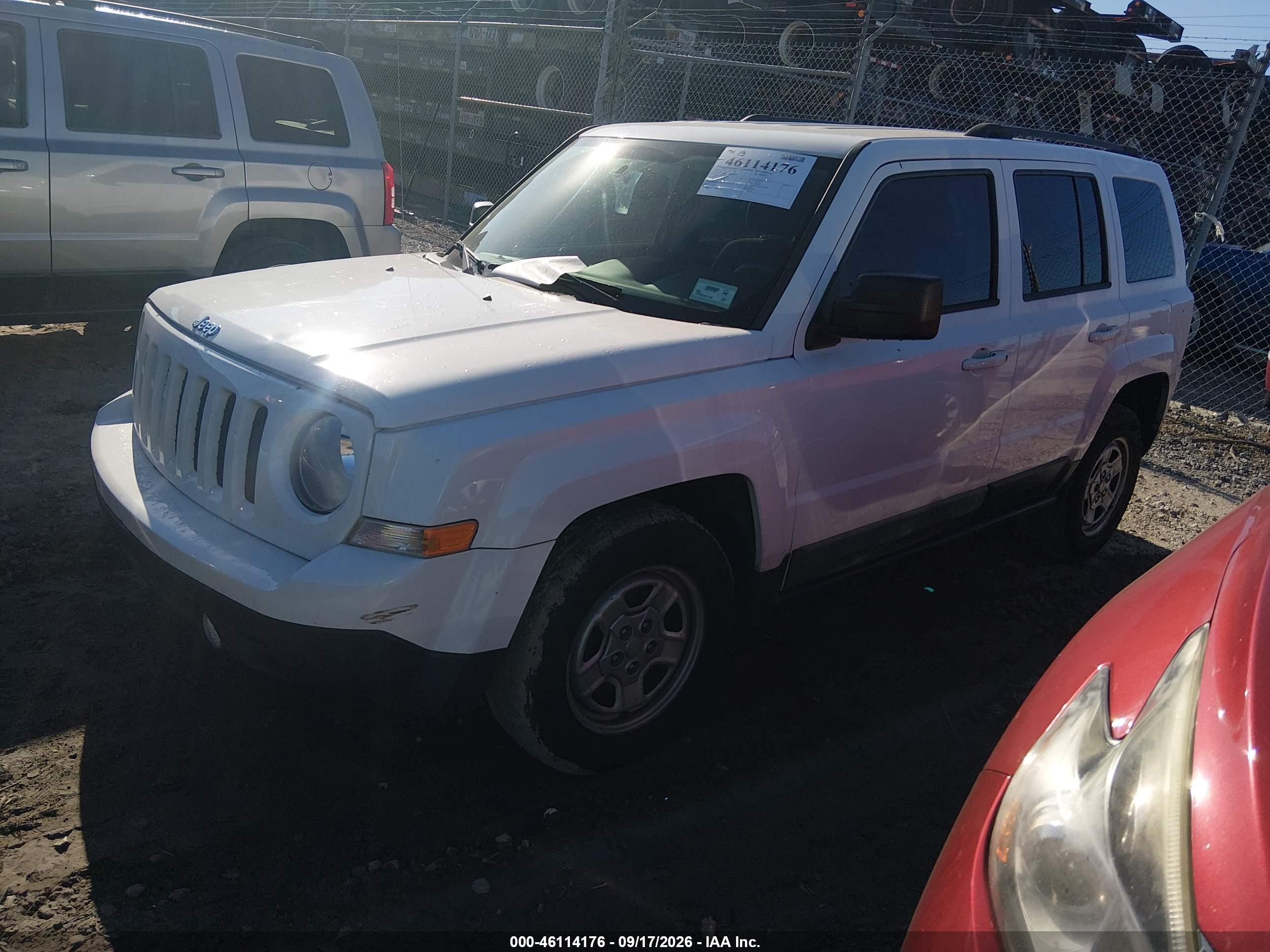 2017 JEEP PATRIOT SPORT — I2