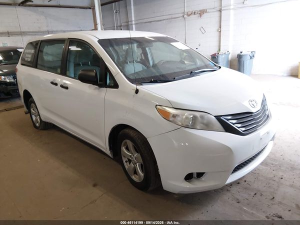 2014 TOYOTA SIENNA L V6 7 PASSENGER