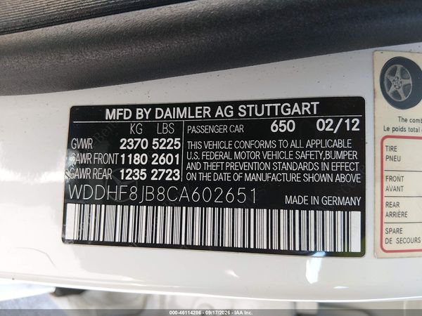 2012 MERCEDES-BENZ E 350 4MATIC — I9