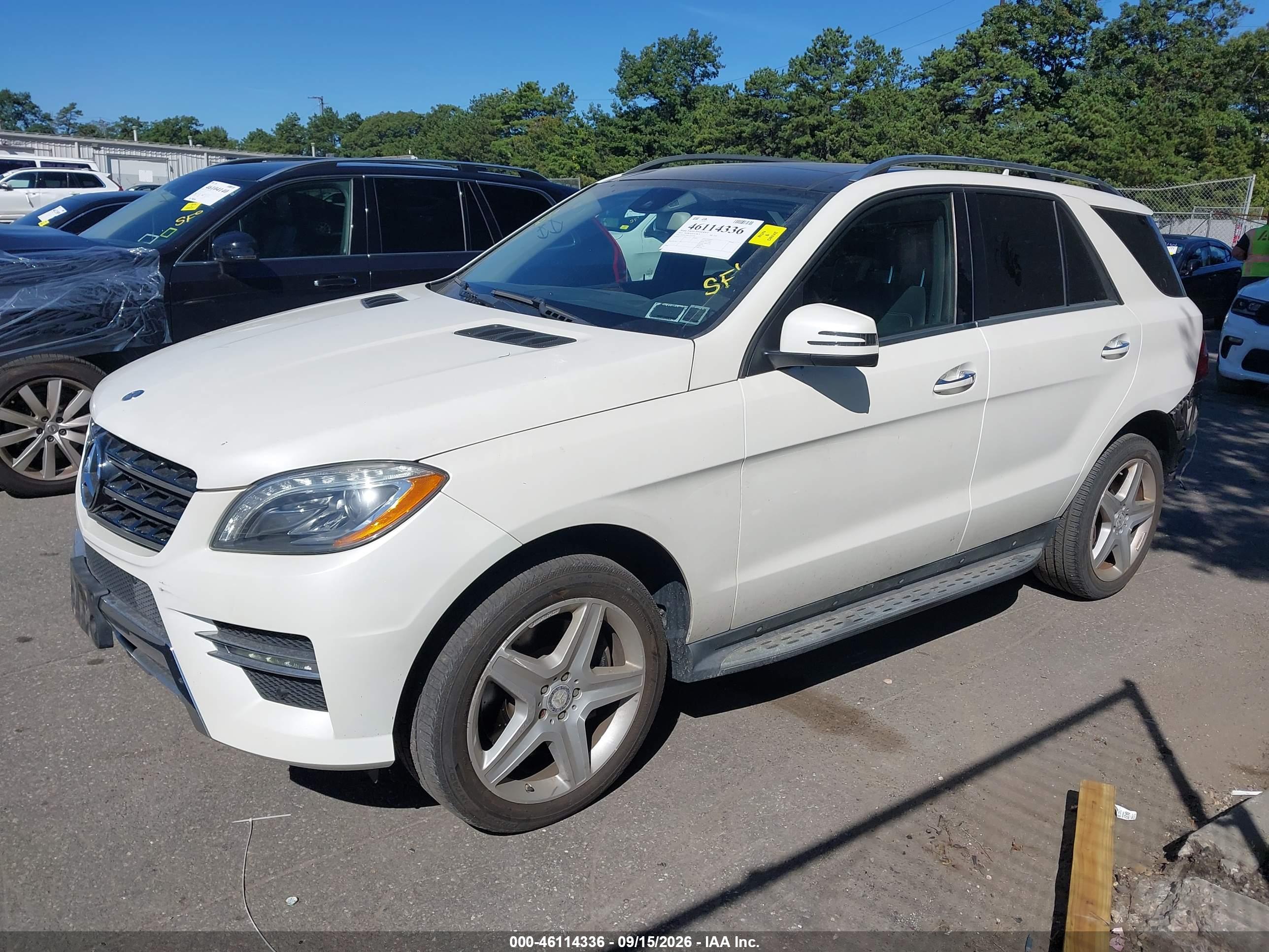 2014 MERCEDES-BENZ ML 550 4MATIC — I2