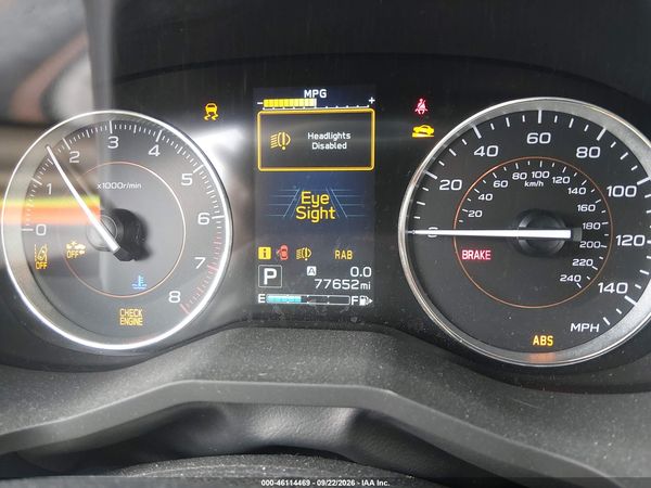 2018 SUBARU CROSSTREK 2.0I LIMITED — I7