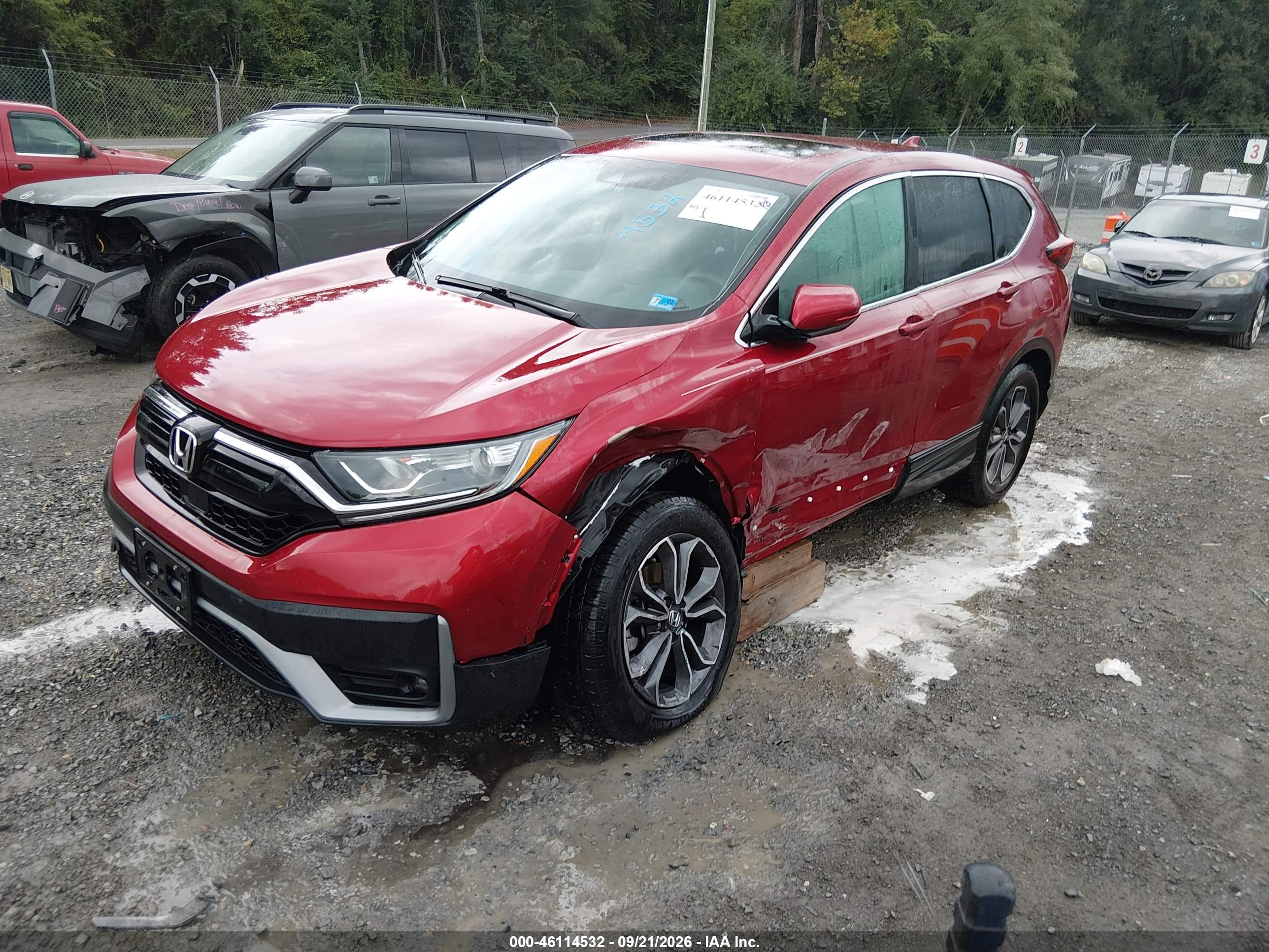 2021 HONDA CR-V AWD EX-L — I2