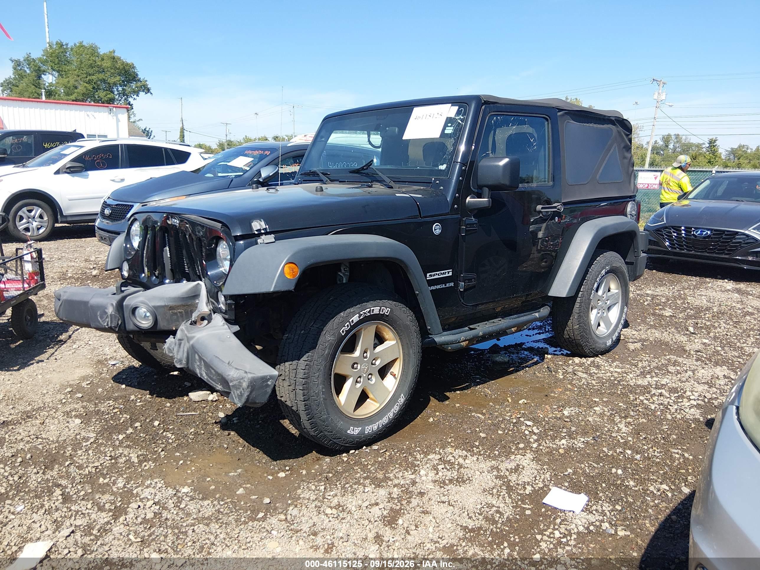 2016 JEEP WRANGLER SPORT — I2