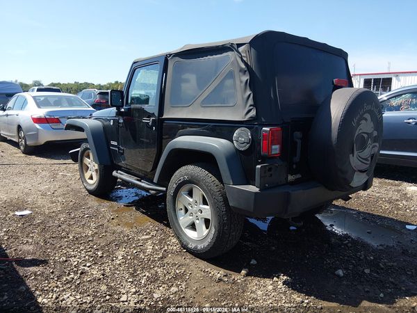 2016 JEEP WRANGLER SPORT — I3